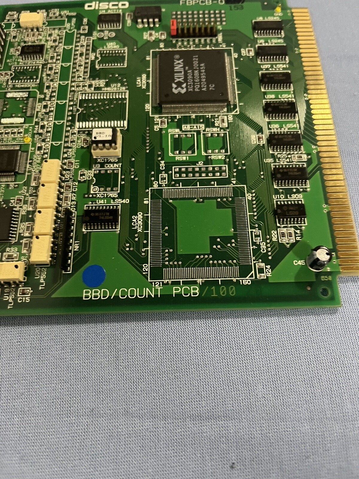 Disco DAD641 Automatic Dicing Saw BBD/Count PCB/100 FBPCB-0153/0087 Board