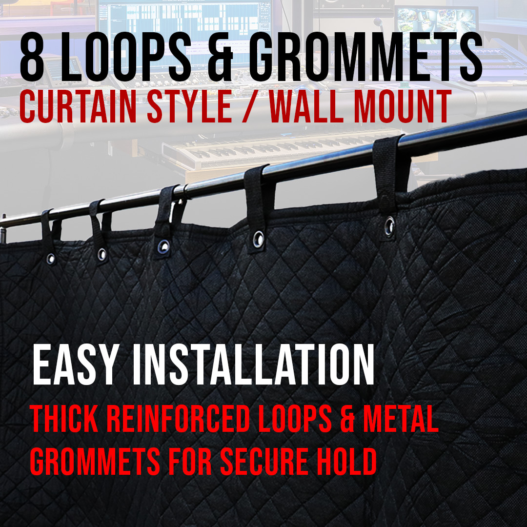 BOXER Tools Studio Grommeted Sound Dampening Blanket 72 in. x 78 in.