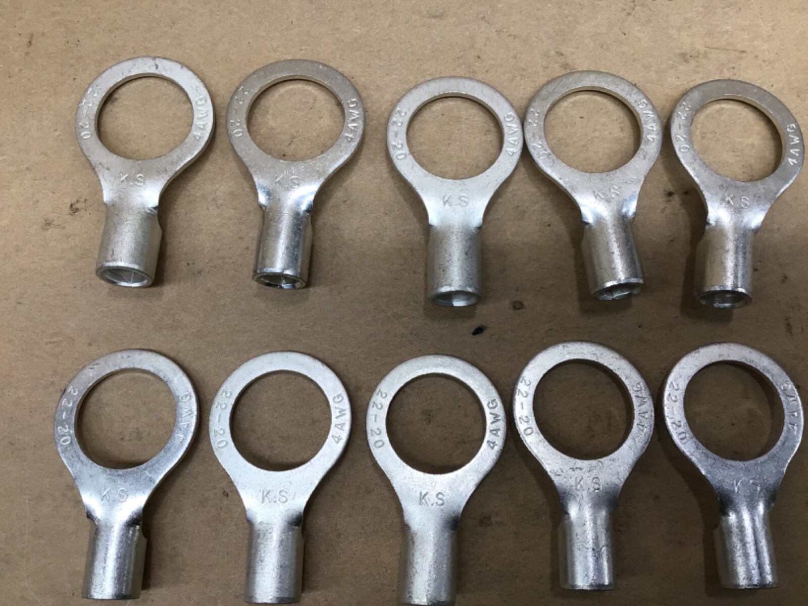 4527684 4GA 3/4” Tongue Term Ring Stud (Lot of 10) #4054K23IAC