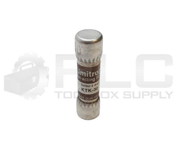 LOT OF 16 LIMITRON KTK 30 FAST ACTING FUSE 30A 600VAC