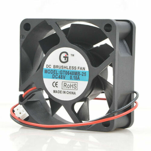 1pc GT GT0648MB-25 6CM 6025 48V 0.18A Power Amplifier Cooling Fan