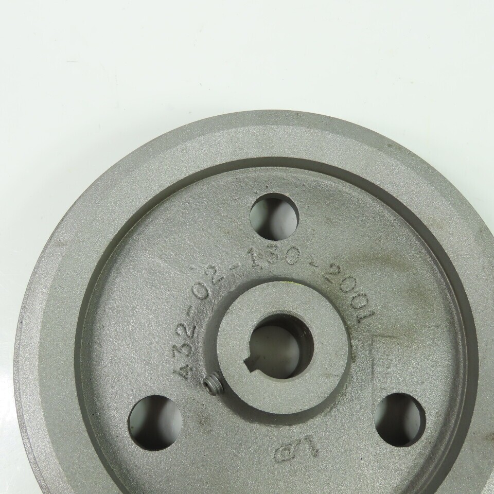 Cast Iron Double Sheave Pulley 5V 38Degree 7″&7-1/2″ OD 7/8″ Bore