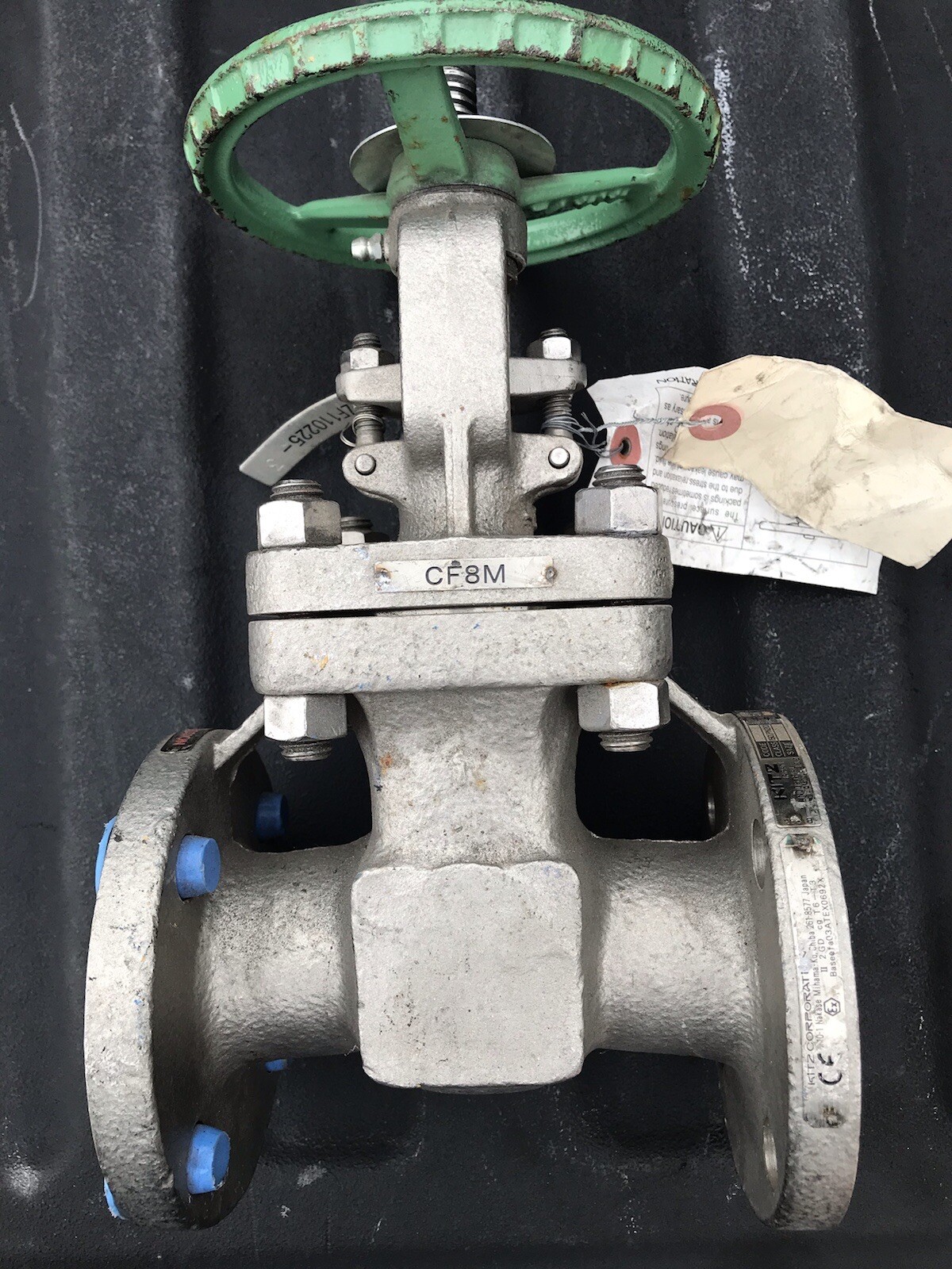 New Kitz 1-1/2″ 150 CF8M S14A B16.34 Seat 316 Flanged Gate Valve Stainless