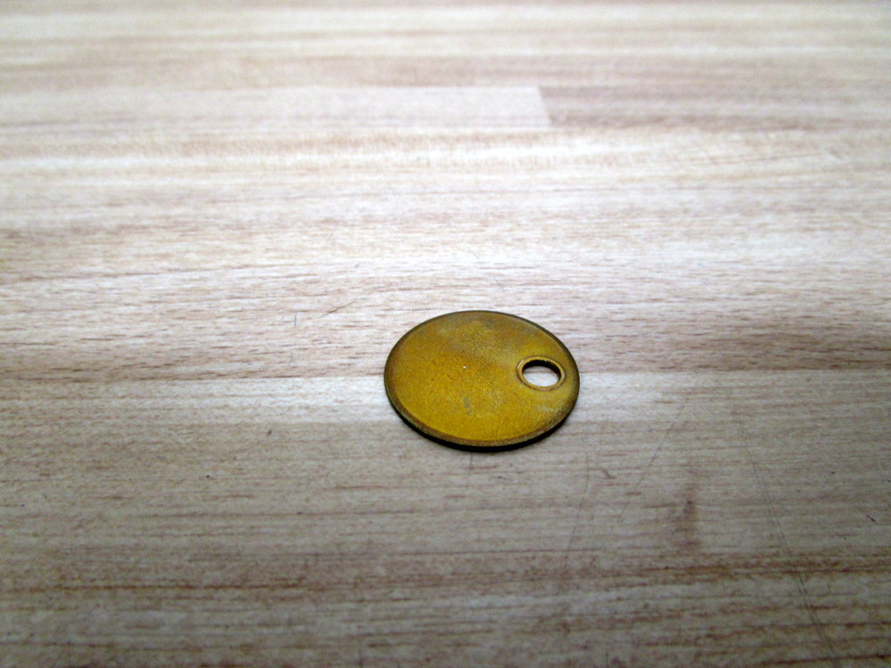 CH Hanson 1078B Brass Tags 1078B (Pack of 51)