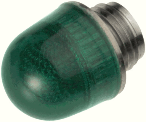 Ledtronics LENS-RM820-GC Lens Cap – RFI/EMI Shielded – Clear Green – Fits hol…