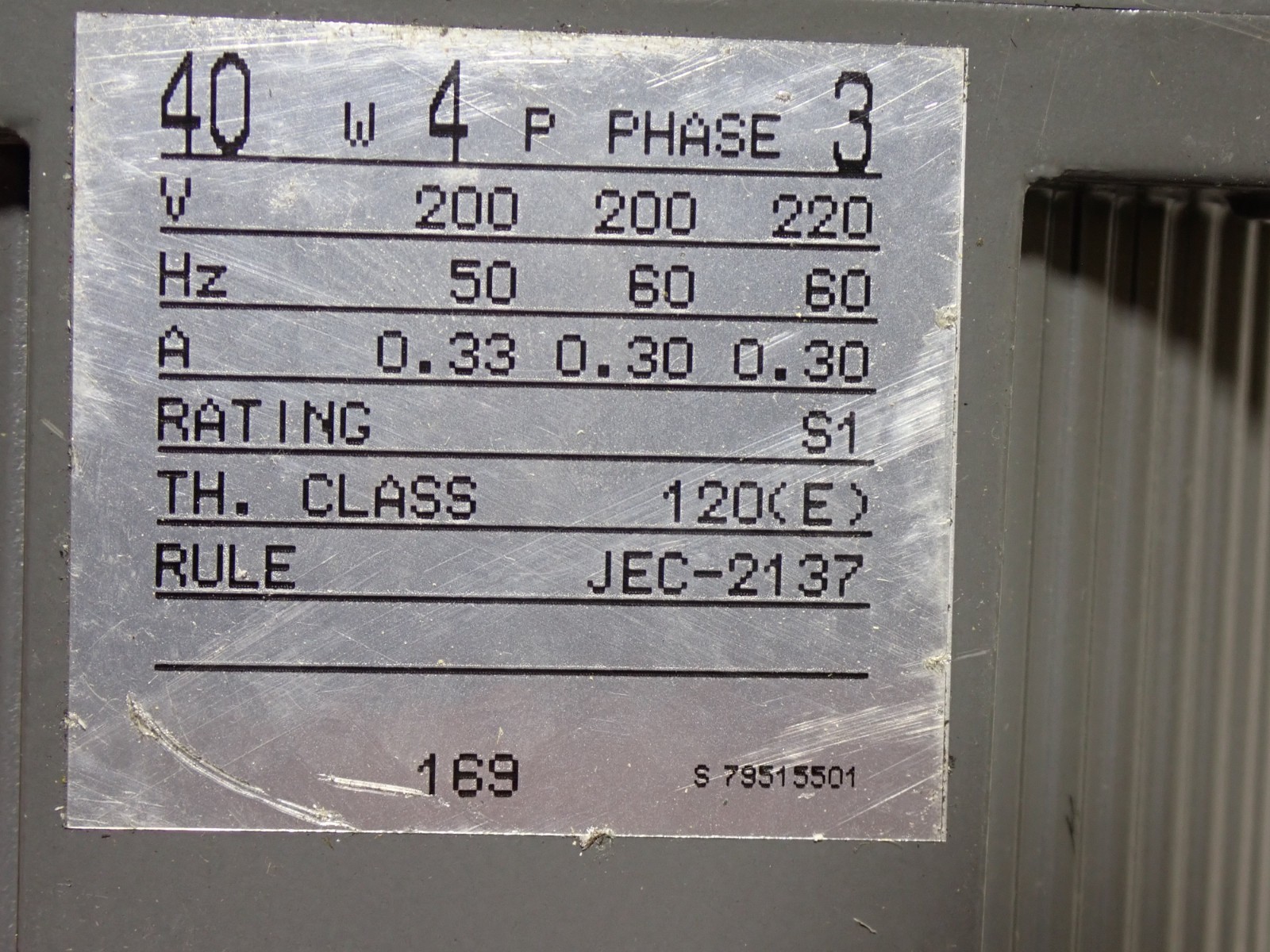 GM-J2 GM-J2T 1:3 MITSUBISHI GEARED ELECTRIC MOTOR NEW