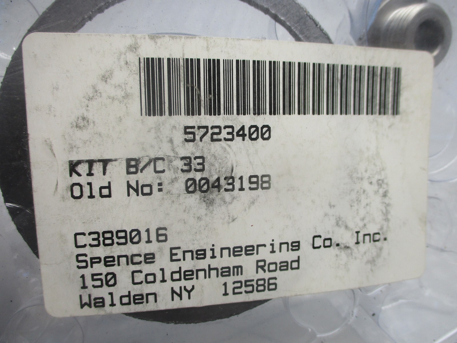 SPENCE ENGINEERING C389016 KIT NSMP