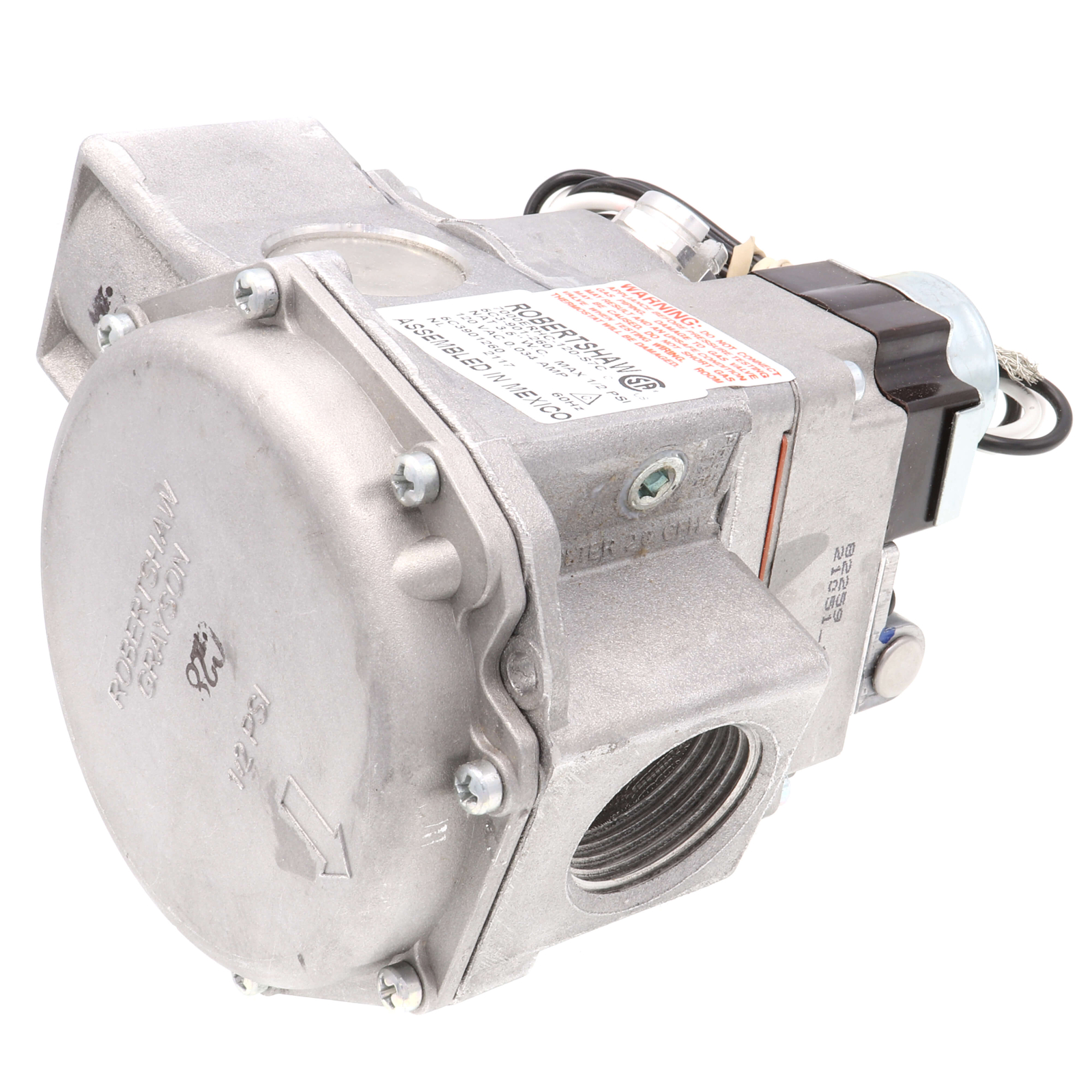 Robertshaw 700-456 120v 1 X 1 Standing Pilot Gas Valve 600000 BTU Slow Opening