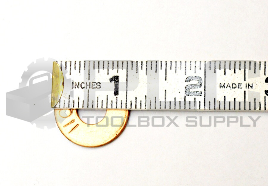 LOT OF 26 NEW 3/8 COPPER FLAT WASHERS
