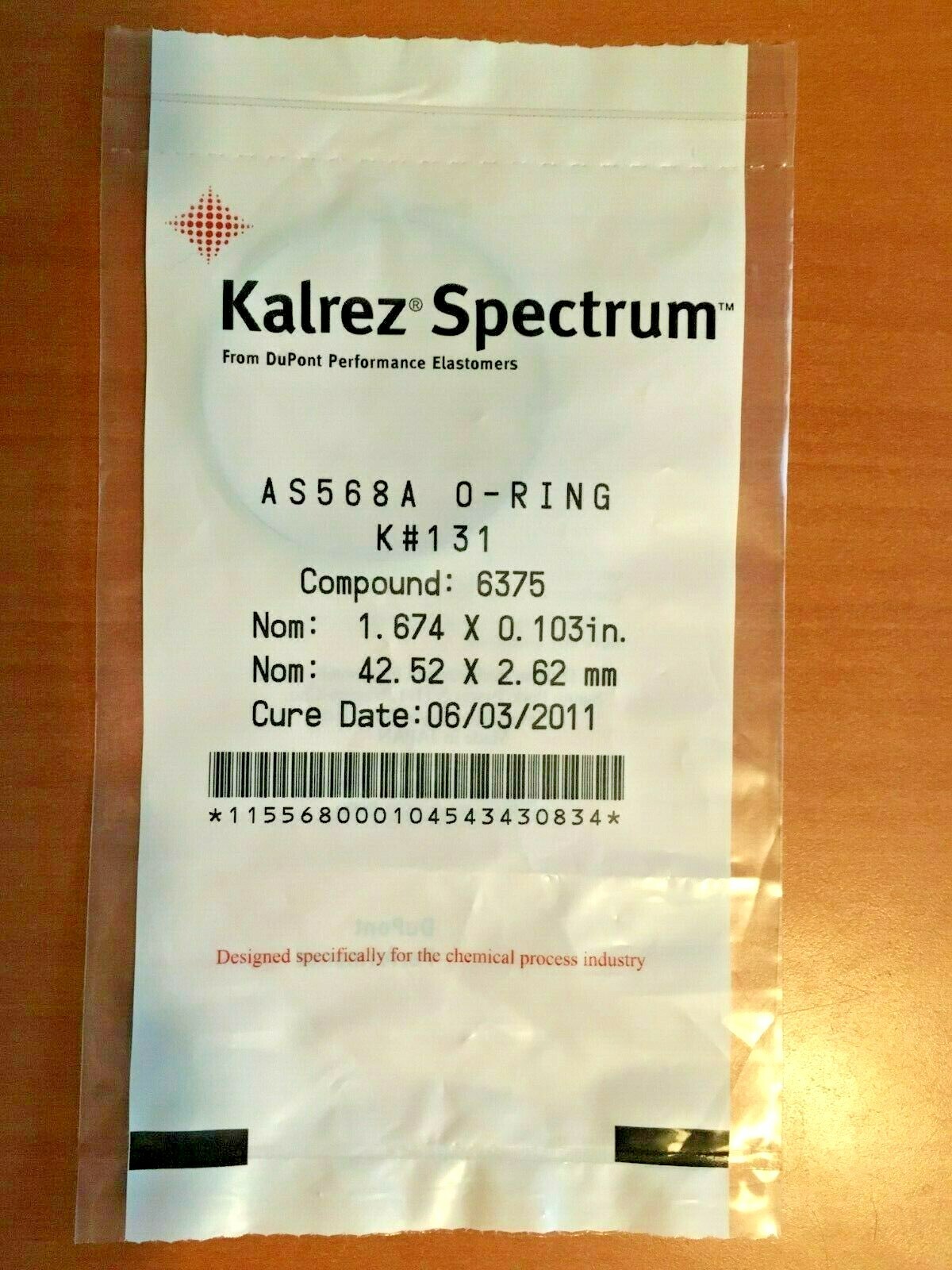 KALREZ SPECTRUM AS568A O-RING
