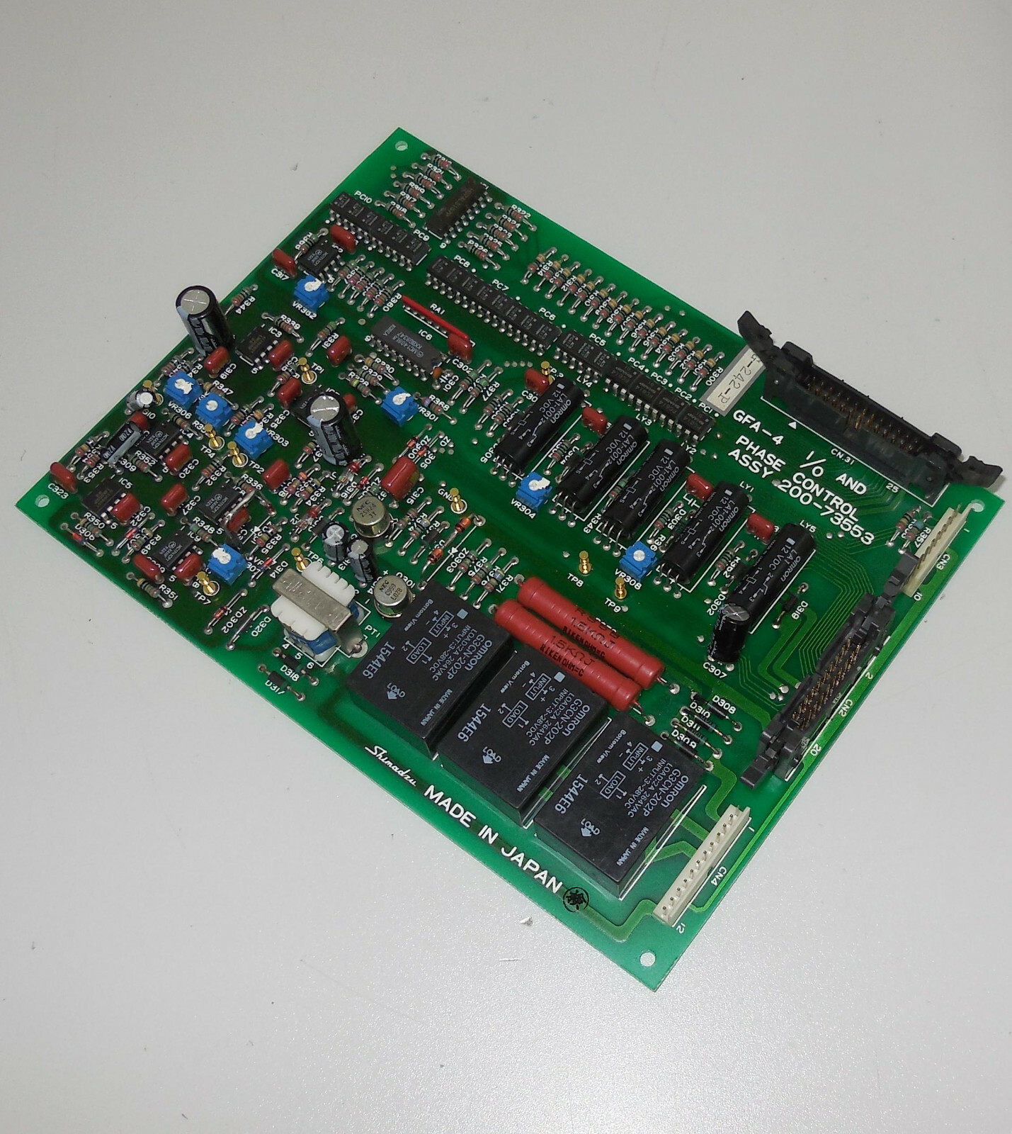 Shimadzu GFA-4 I/O AND Phase control assy 200-73553