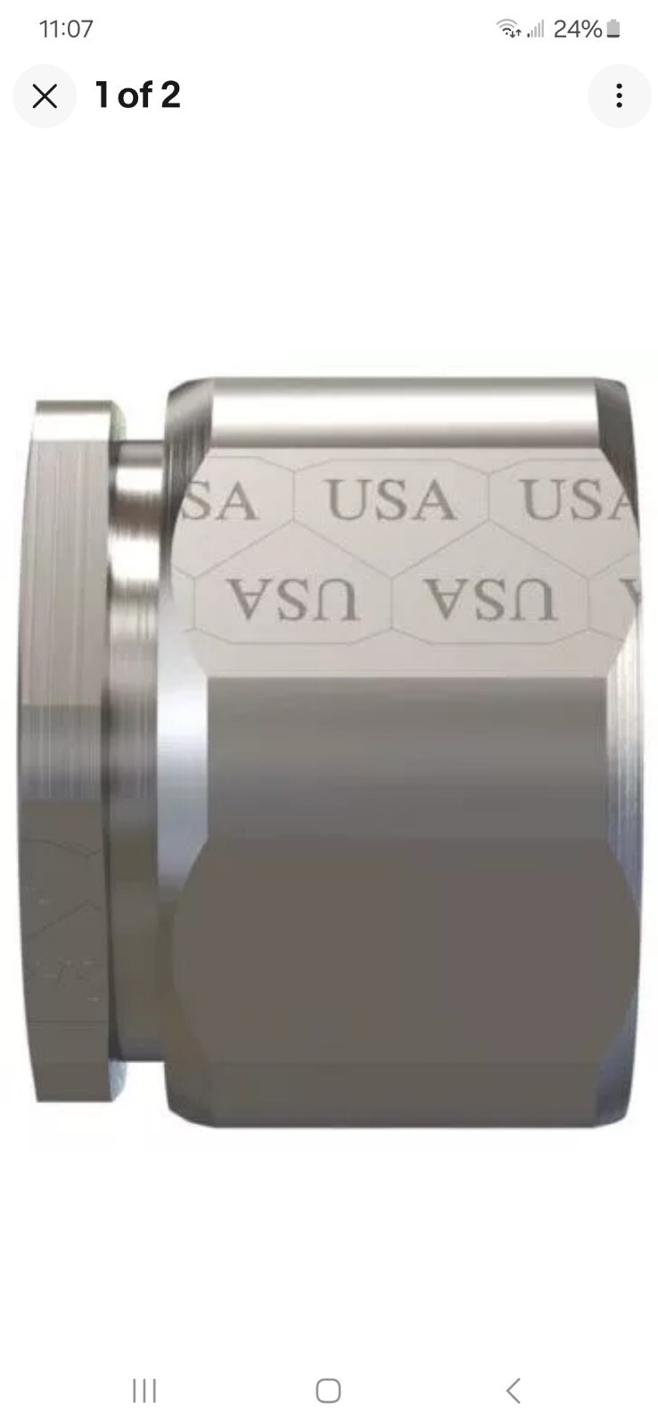 Amfico ER200 Rigid 3 Piece Erickson Conduit Couplings 2″ Steel/Zinc Case of 25