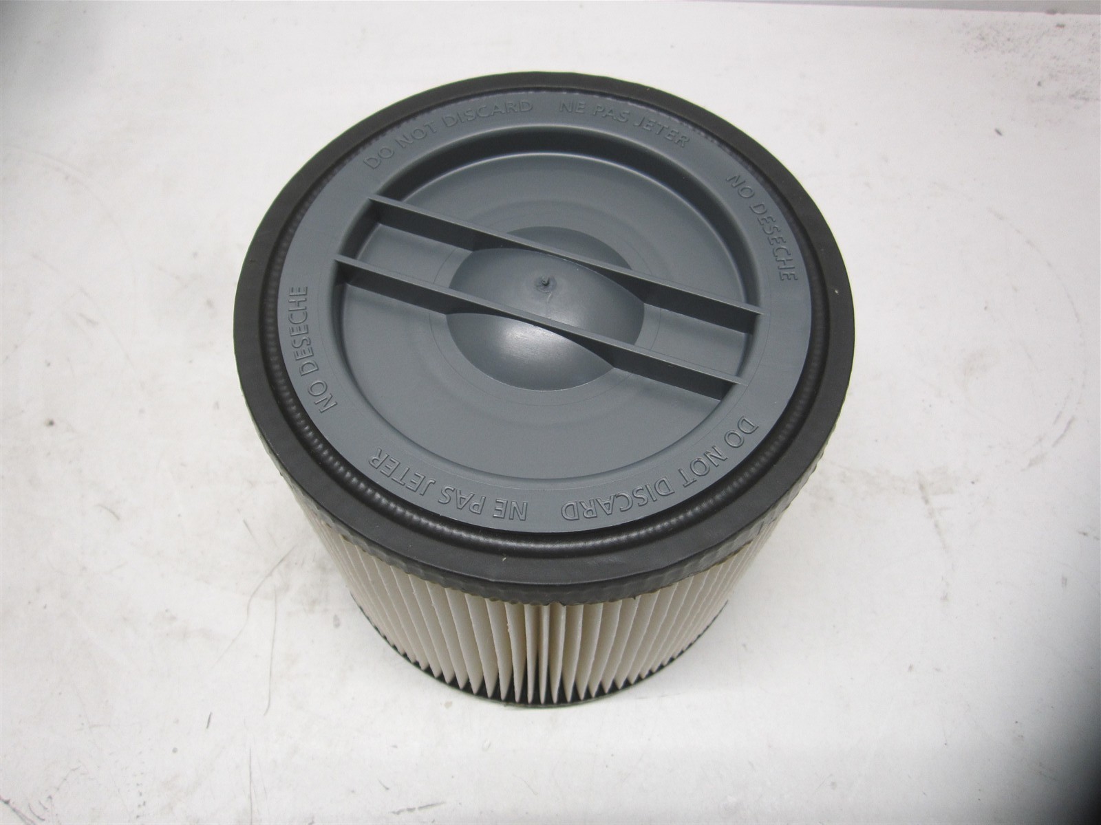 (4TB95) 5-3/4″ x 5″ OAL Wet/Dry Vacuum Paper Accessory Filter Cartridge
