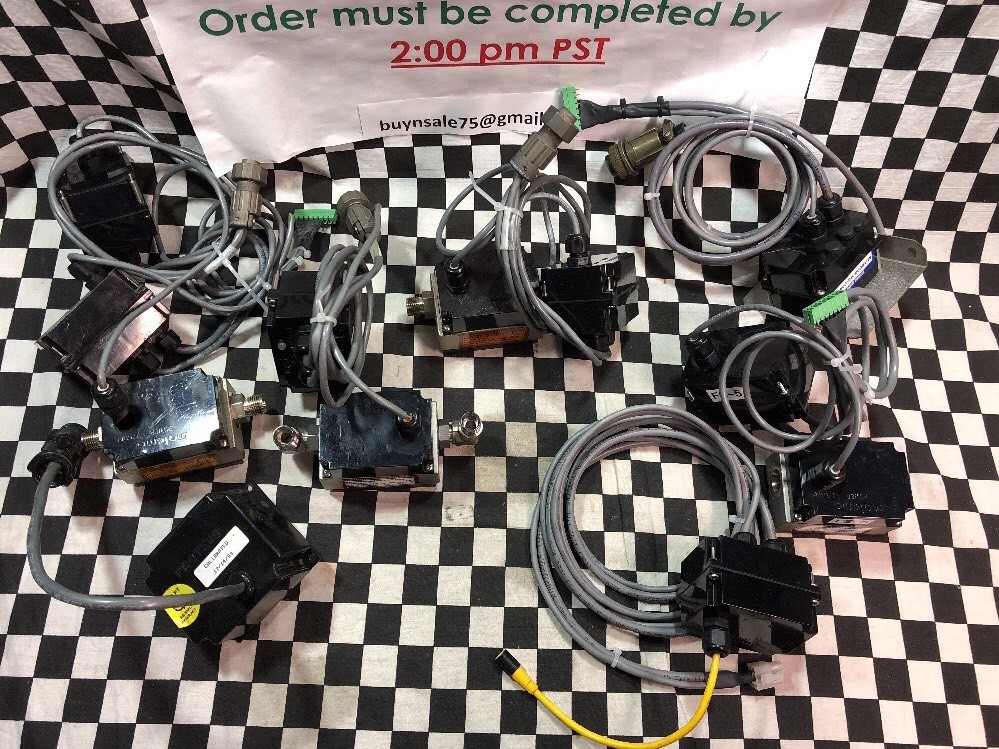 BIG LOT Malema flow sensors rotary meter M-10000-S3051-10-002 & M-10000-RE-004