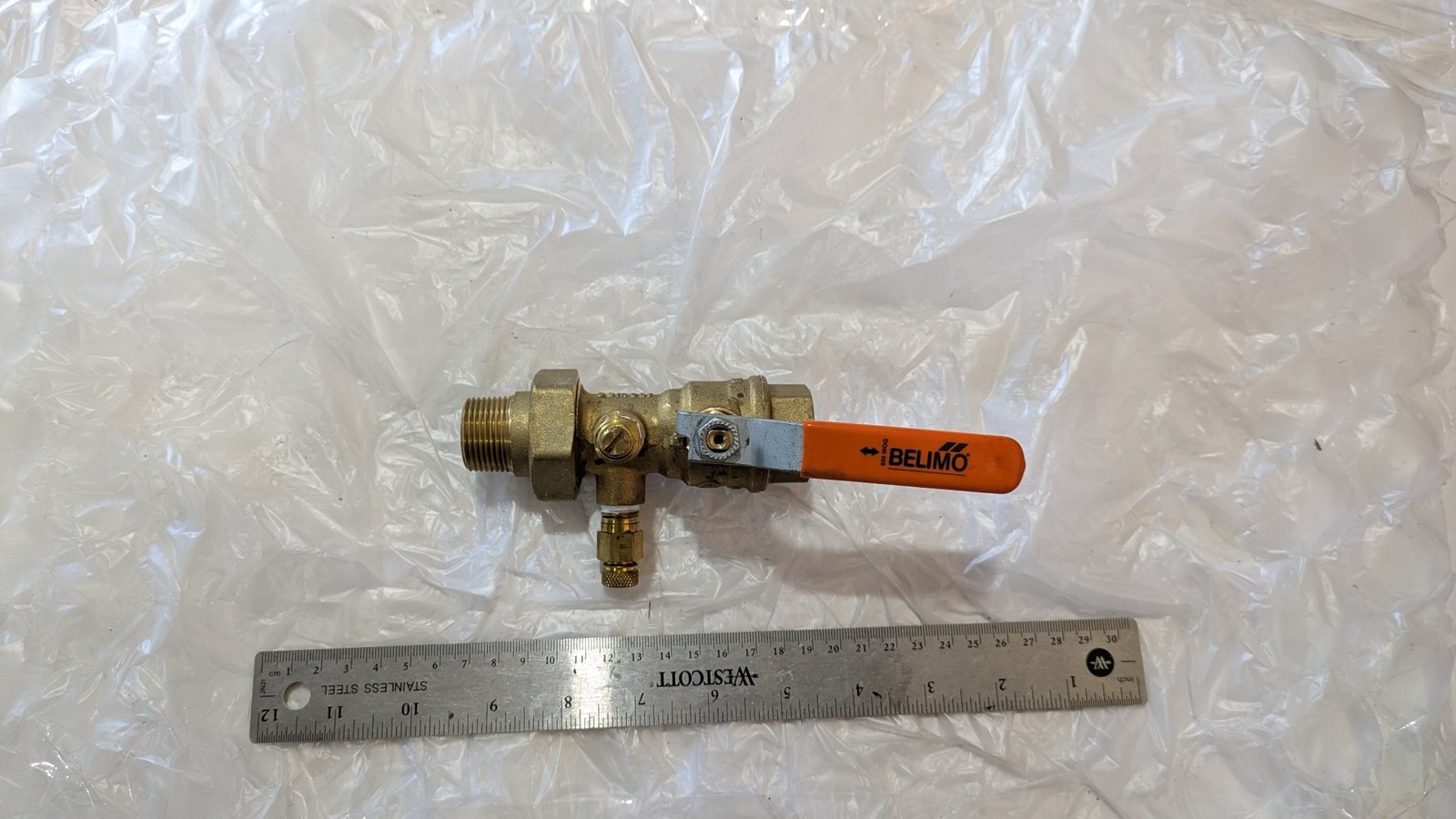Ball Valve Union Combination BELIMO 3/4 BRASS