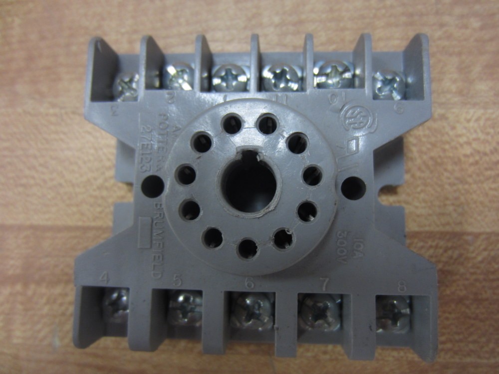 Potter & Brumfield 27E123 Relay Sockets Tyco