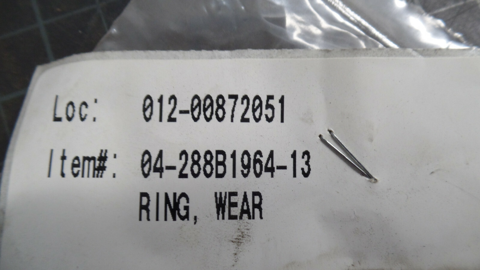 TEREX 04288B1964-13 WEAR RING