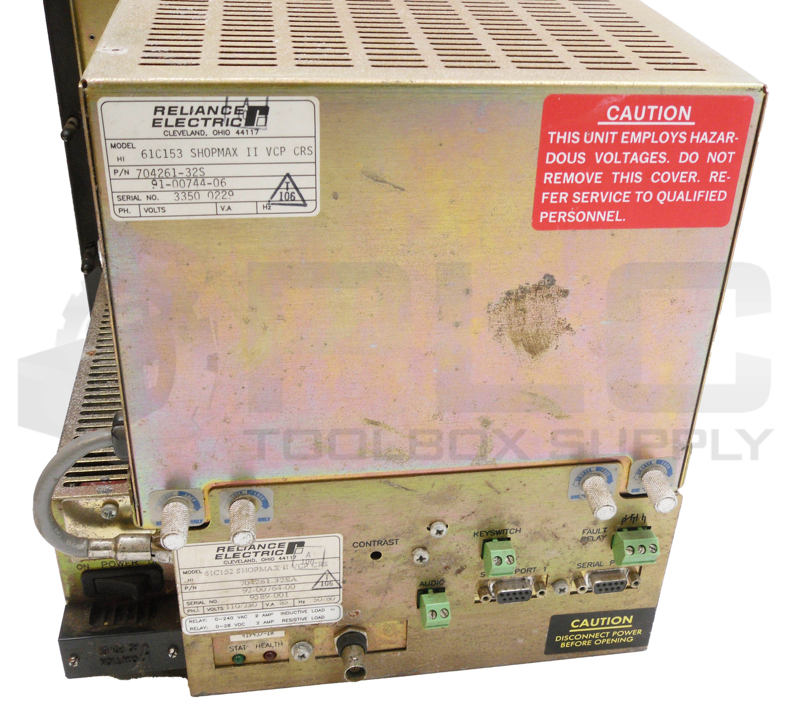 RELIANCE ELECTRIC SHOPMAX 91-00744-06 704261-32S 704261-32SA 61C153 92-00764-00