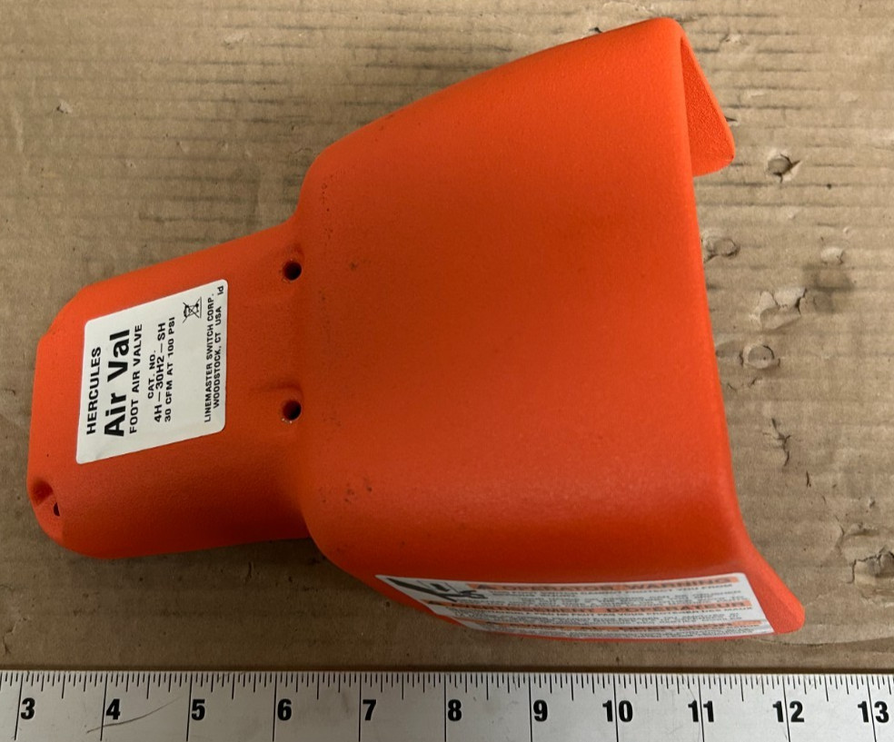 Linemaster 4H-30H2-SH Foot Switch Cover P-534-L5 AirVal Hercules
