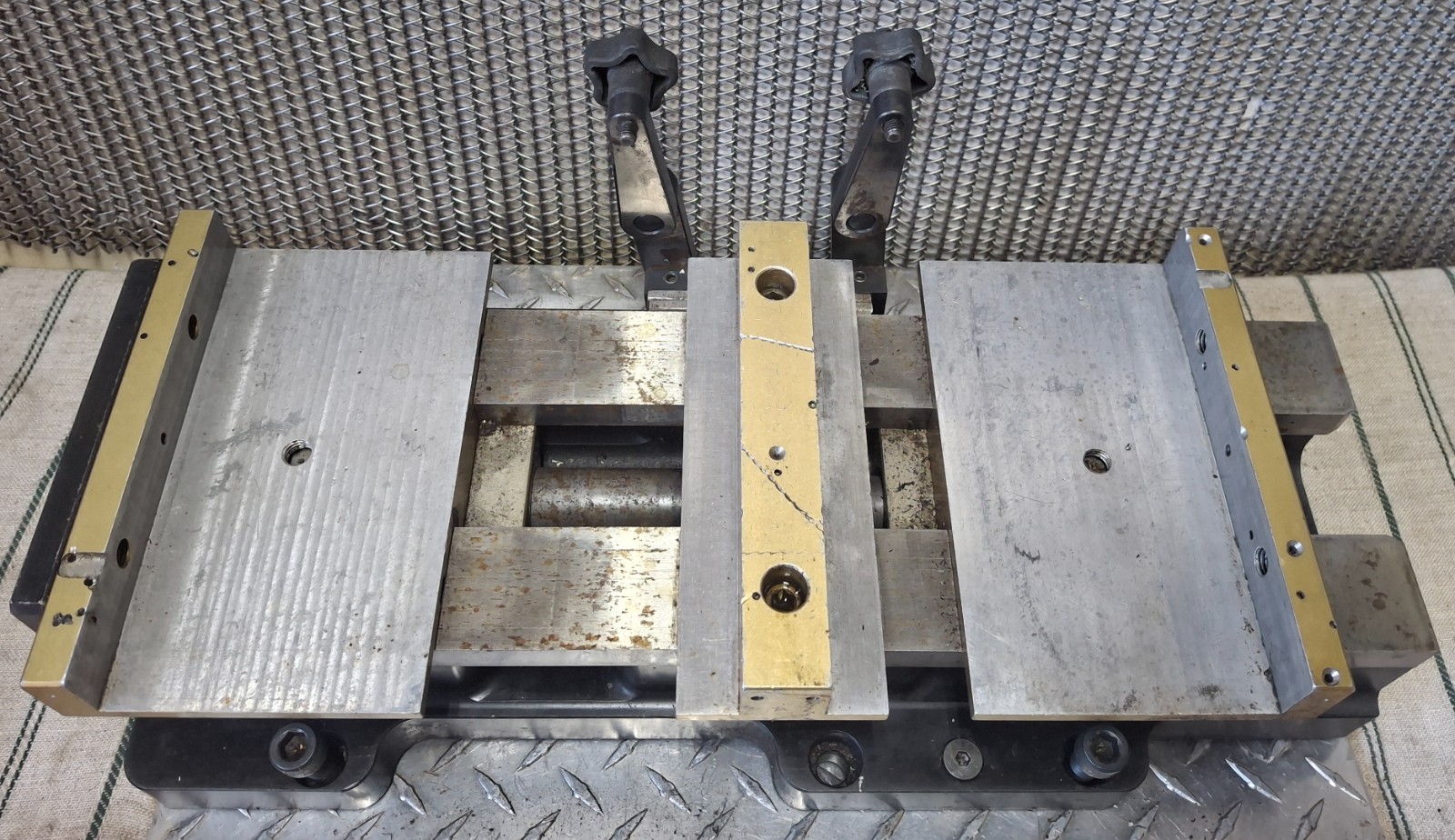 Jergens Bock Brand Quick Change Workholding Device TV6 20.5 x 5 x 9.75″