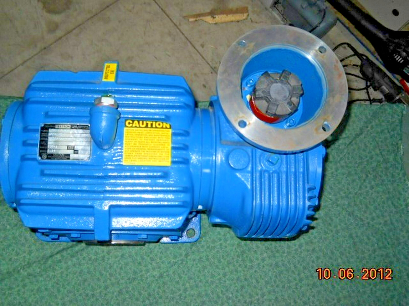 Textron Cone Drive Gearbox Gear Reducer 225:1 (35325-L10)