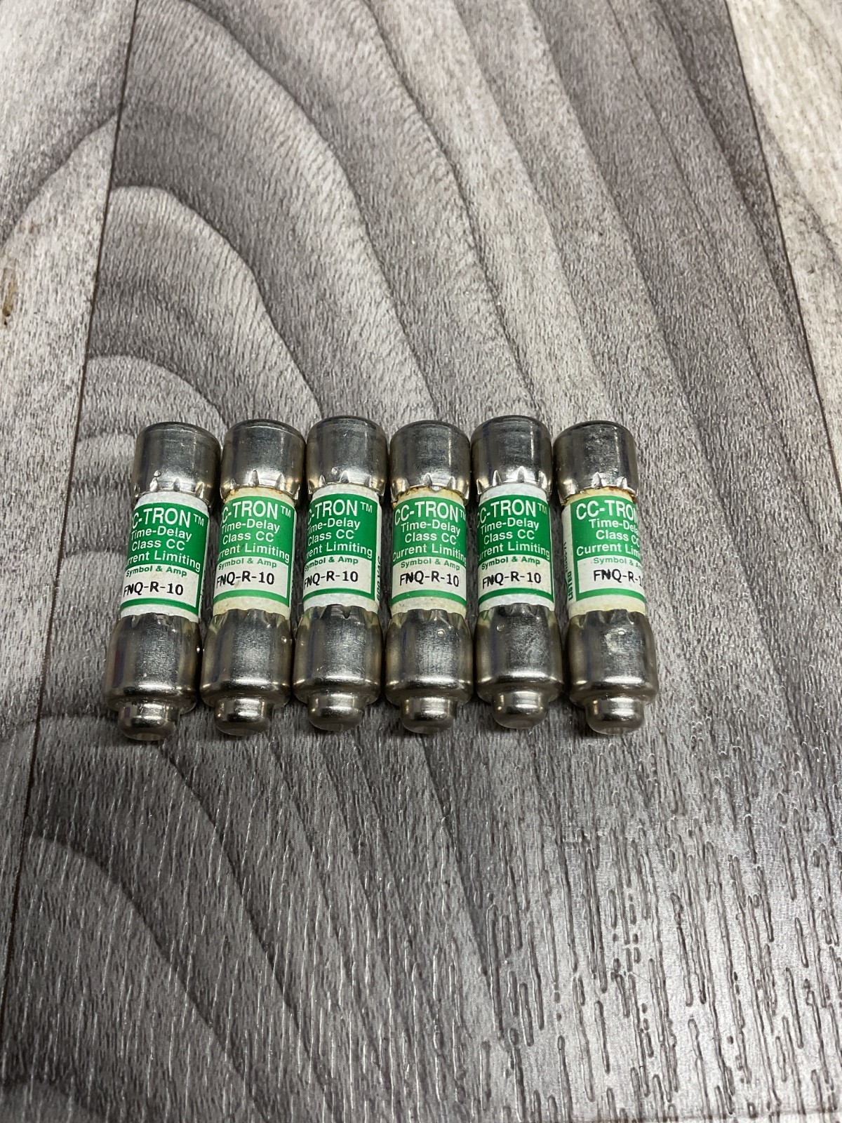 BUSSMANN FNQ-R-10 CC-TRON FUSES 10A 600V *Lot of 6* #4002PT196SI