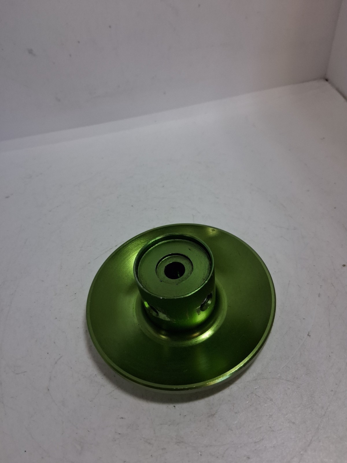 CUTLER HAMMER 53-1317-12 MUSHROOM PUSHBUTTON JUMBO METAL GREEN