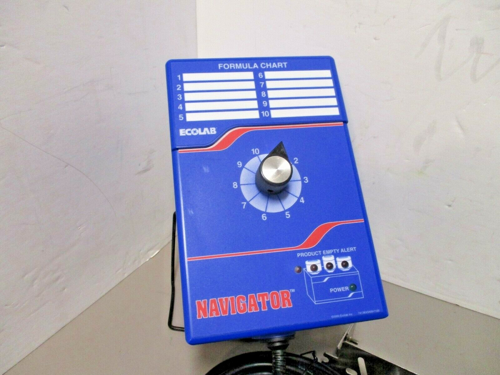 ECOLAB 9259-2036 SS Navigator Remote Control Module 10 Position