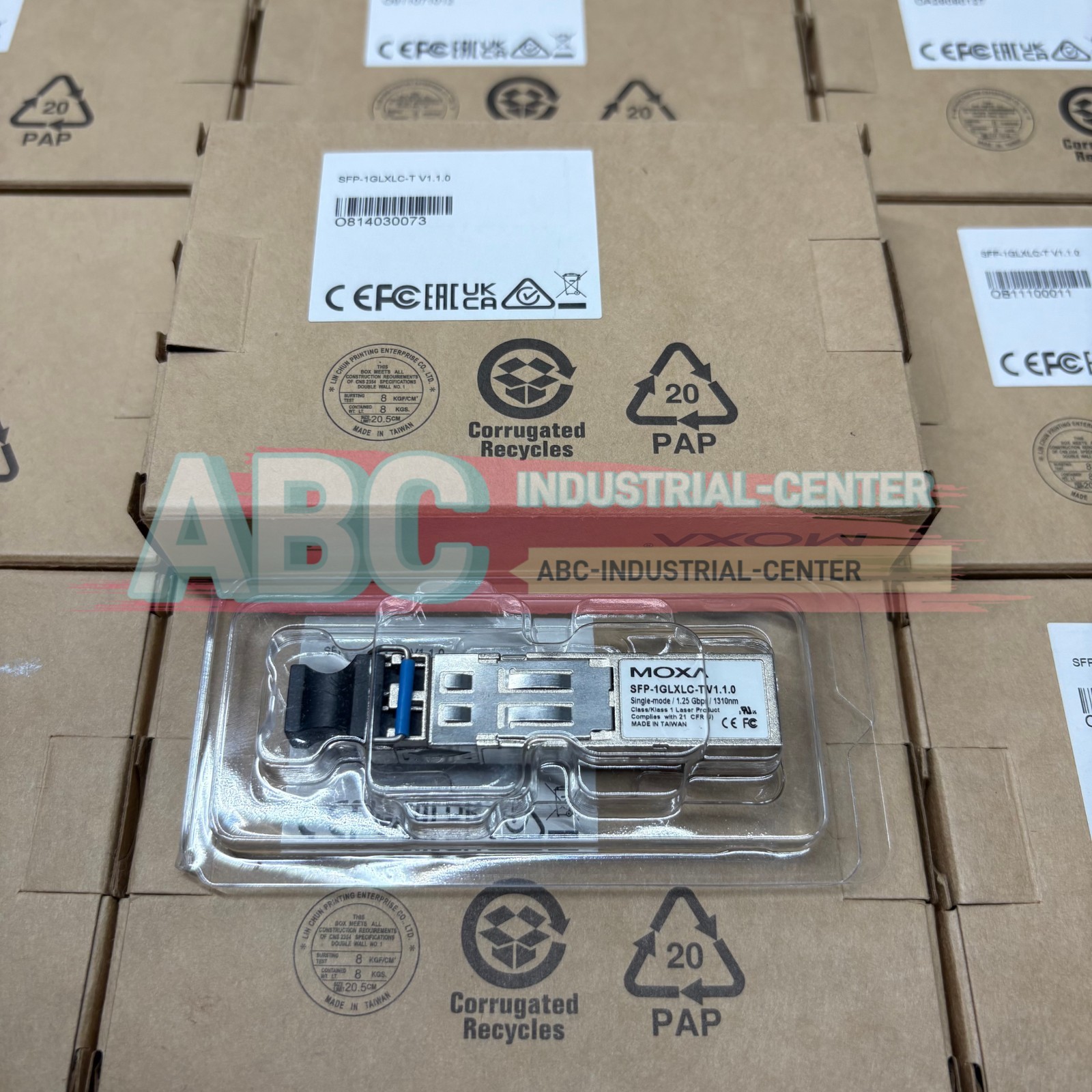 MOXA SFP-1GLXLC-T Switch Optical Module#1pcs new in box