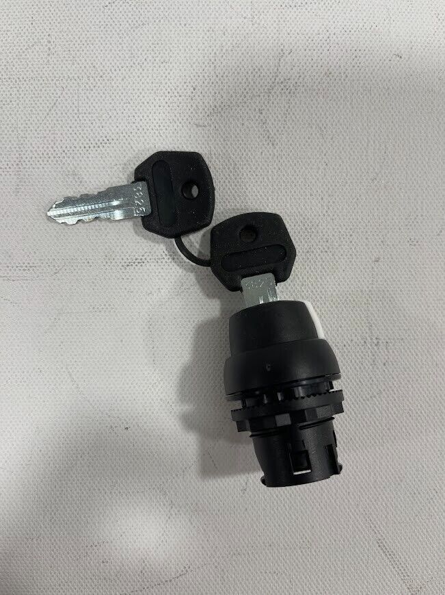 Bradley 800FP-KM35PX20 22mm Selector Keyed Switch 3 Position Standard Knob