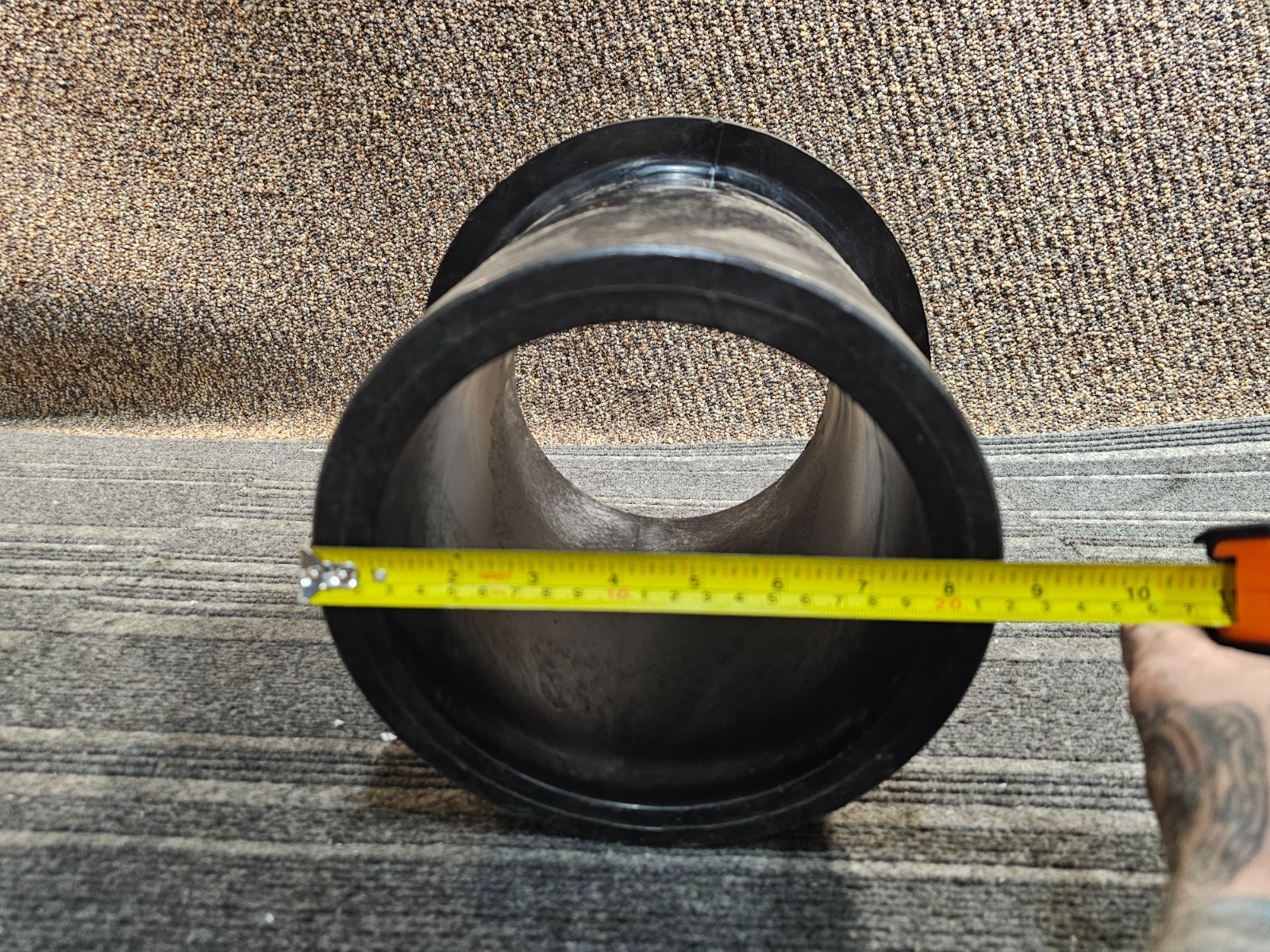 PP IMPROVED HDPE-SDR11-08 Butt Fusion Polyethylene Flange Adaptor PE4710/PE100
