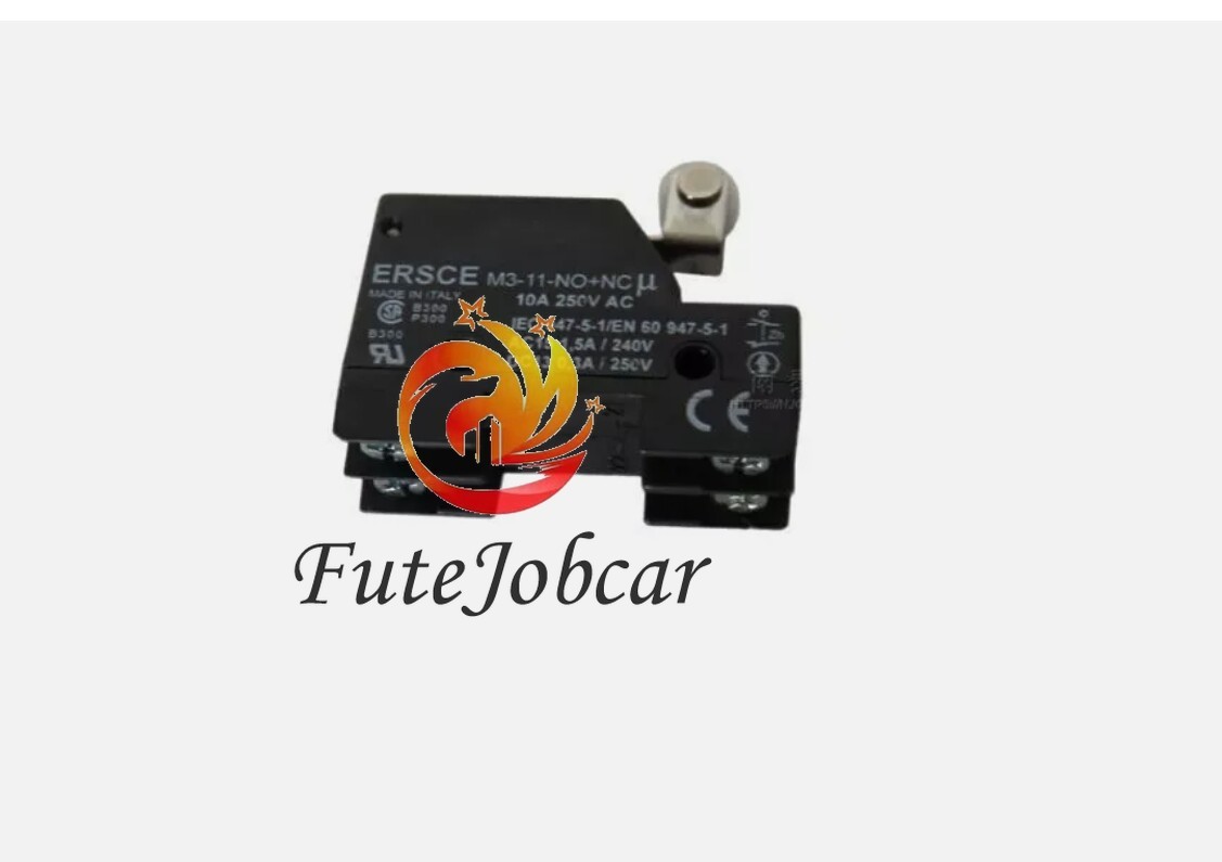 1PCS ERSCE switch M3-11-NO+NC(250VAC 10A) belt wheel