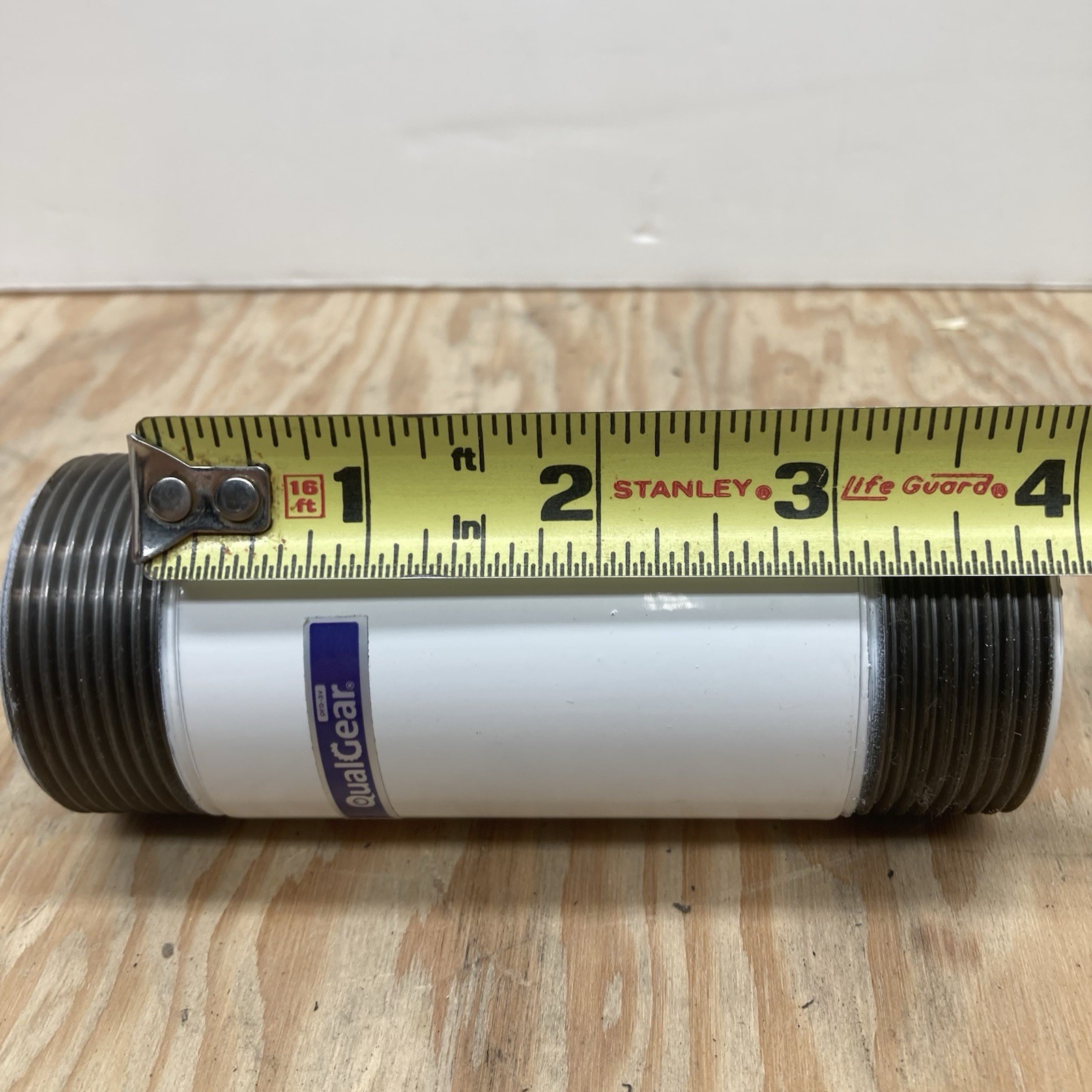 QualGear 3” Threaded Pipe Protector Extension QG-PRO-PM-3IN-W