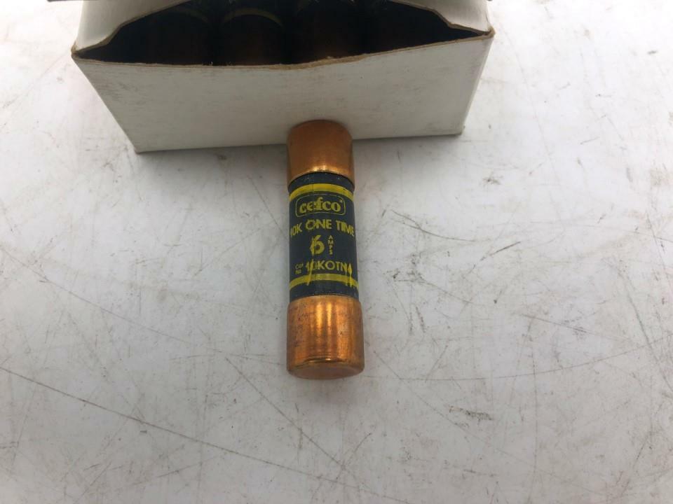 Lot of 10 GEC Alsthom 10KOTN 6 Class H 250V 10k One time