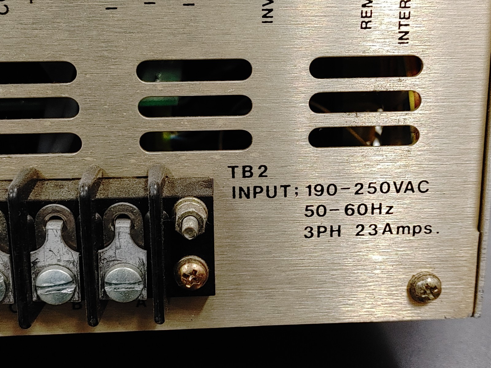 ELECTRONIC MEASUREMENTS EMS 150-33-2-D 00473151 EMS Power Supply EMS 150-33