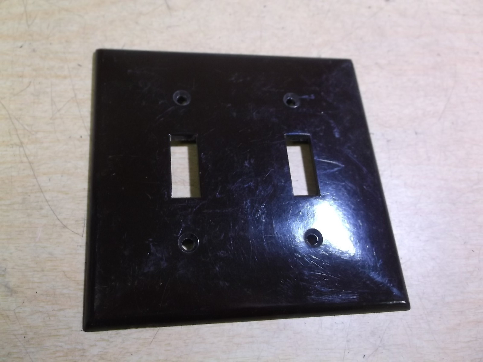 NEW Smoothie Switch Cover Cat No: 2802, Double Switch, Dark Colored *FREE SHIP*