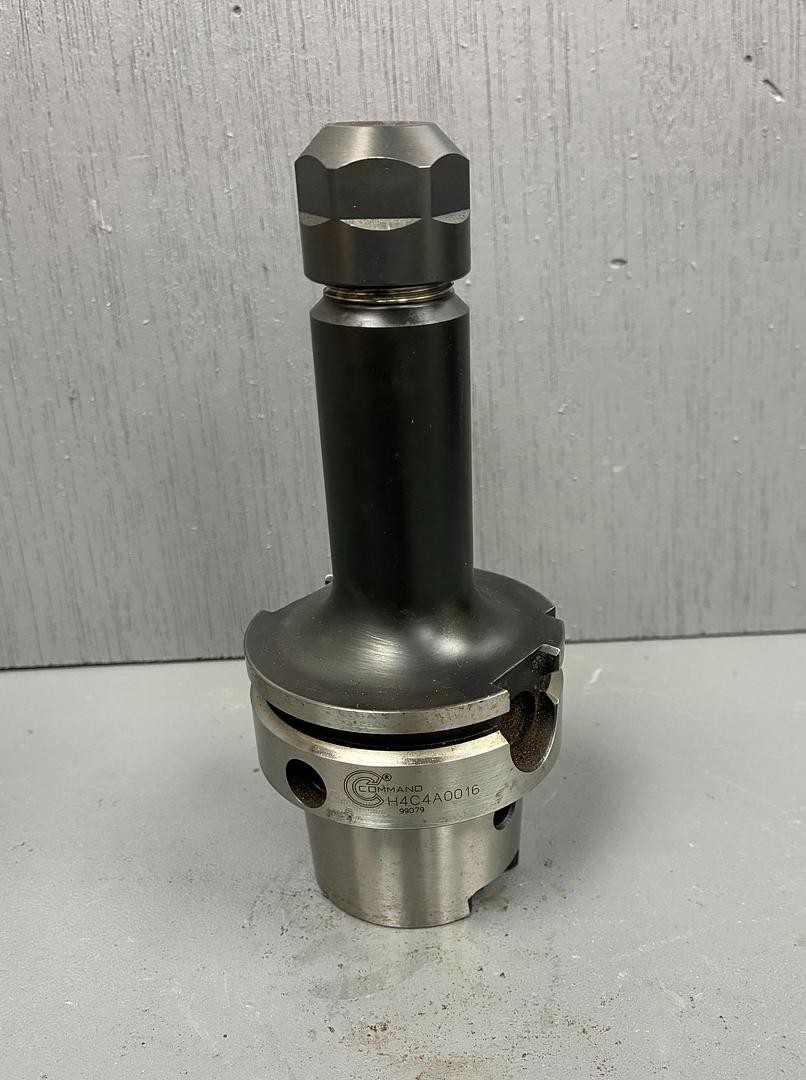 COMMAND H4C4A0016 COLLET CHUCK TOOL HOLDER HSK63A GHC-7