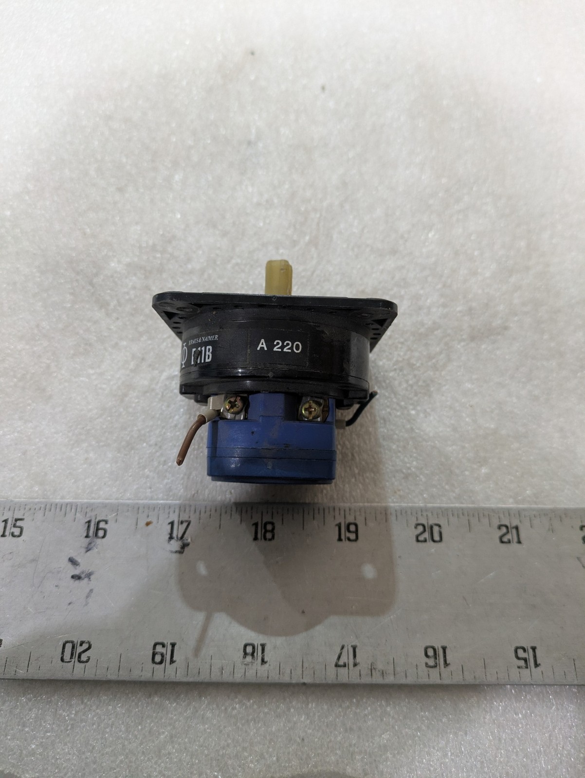 A220 Rotary Selector Cam Switch Panel Mount Industrial Electrical Component