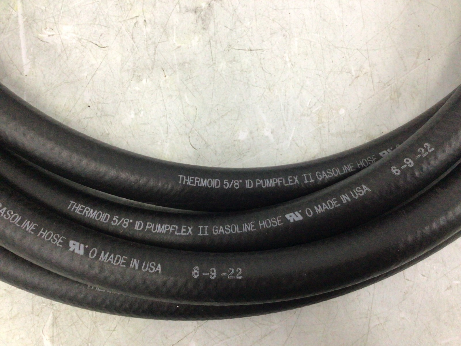 THERMOID – Gasoline Hose Assembly,5/8″ ID x 17 ft. 44ZF60