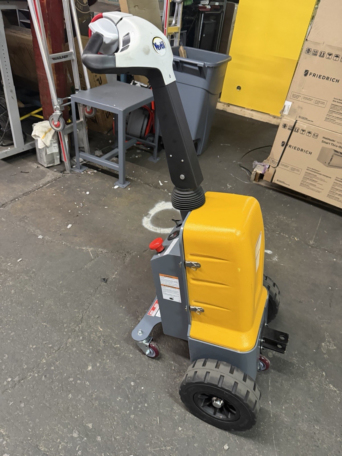 vestil E-TUG-20 Steel Electric Powered Tugger 2000 Lb. Pull Capacity