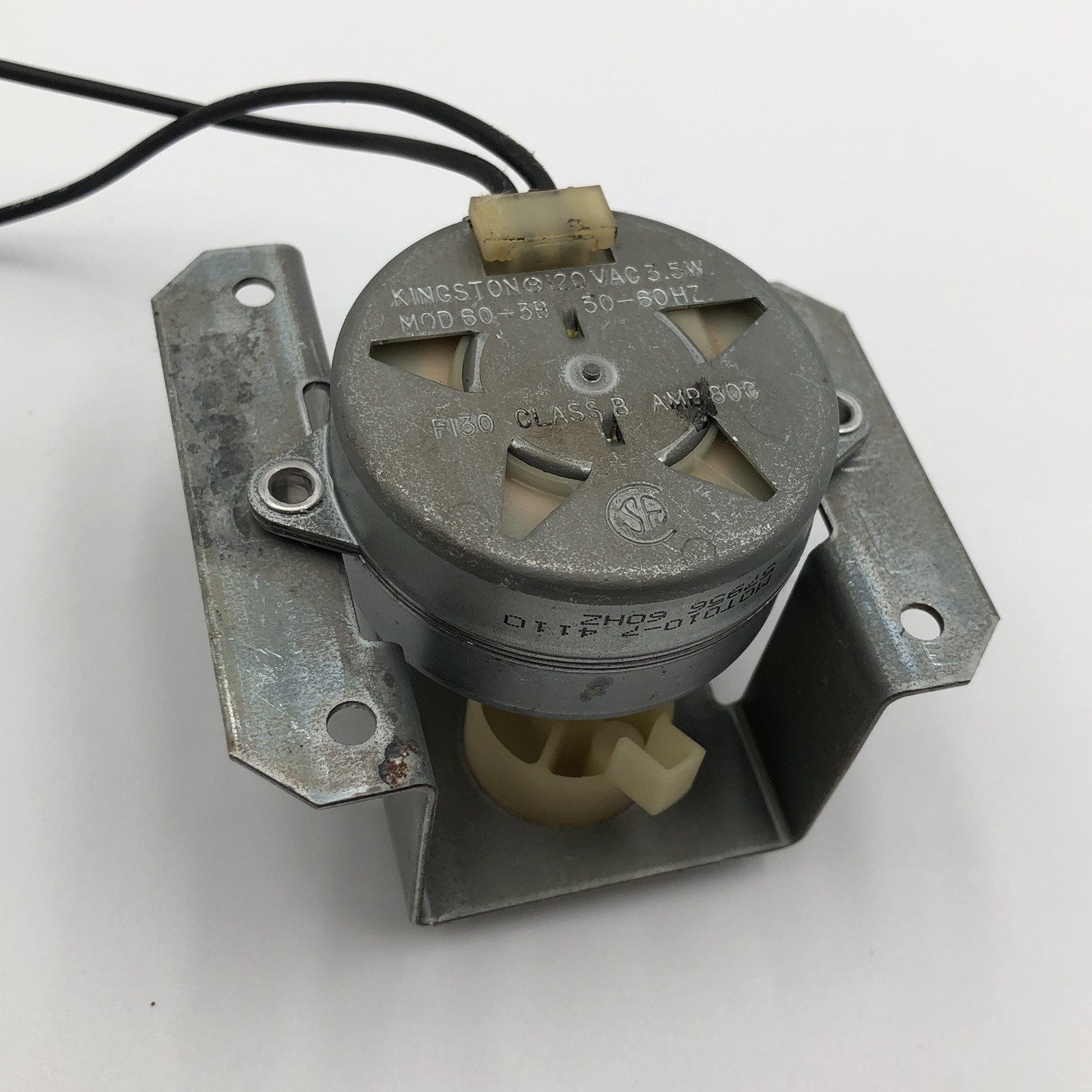 Kingston Timer Motor 60-3B 120VAC 3.5W 50-60Hz AMB 80°C