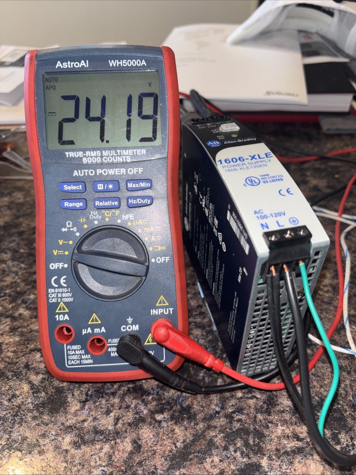 Allen Bradley Ser A 5Amp 24V 120W Power Supply 1606-XLE120EN