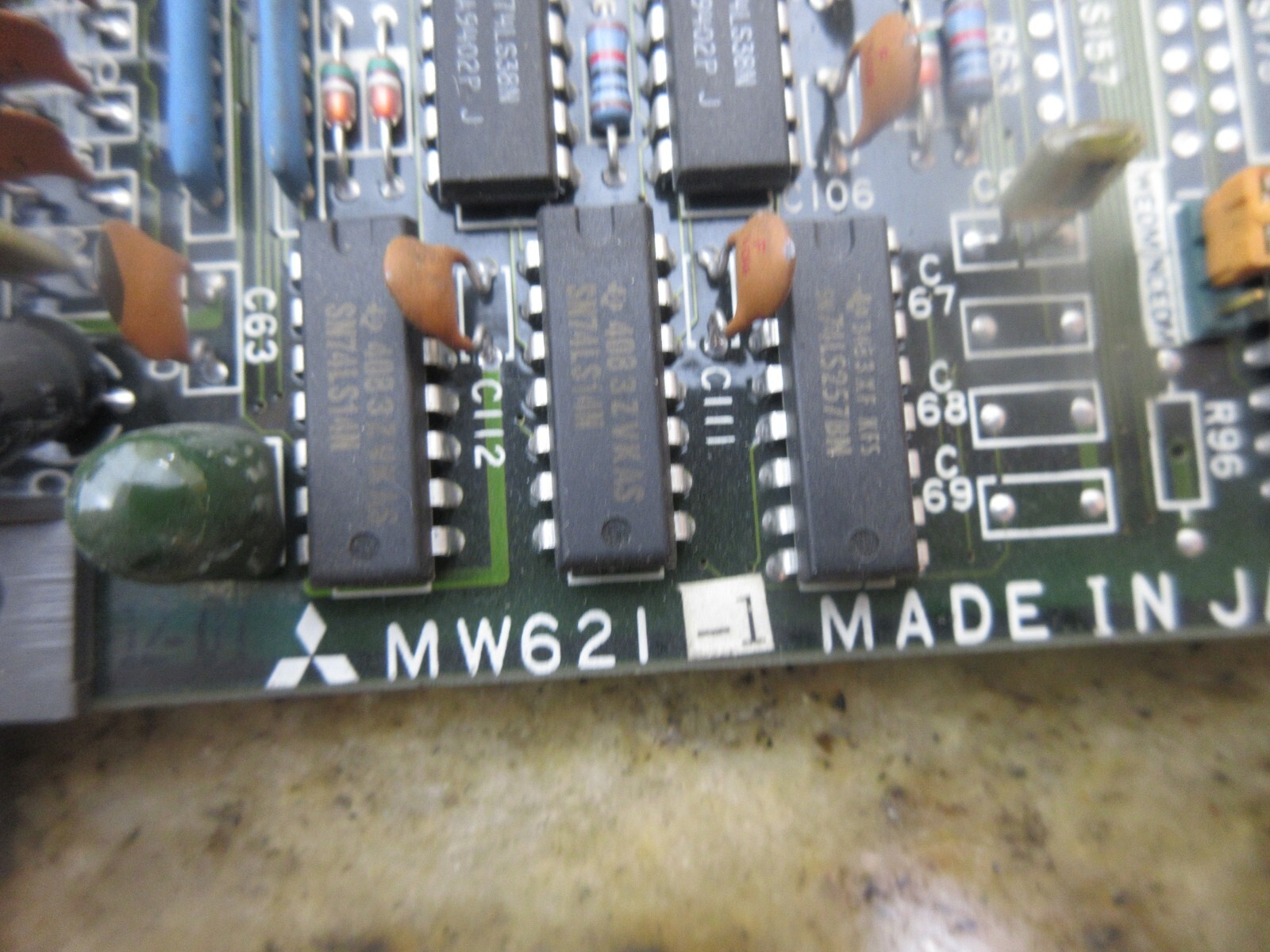 MITSUBISHI CIRCUIT BOARD MW621C-1 BN634A233G52