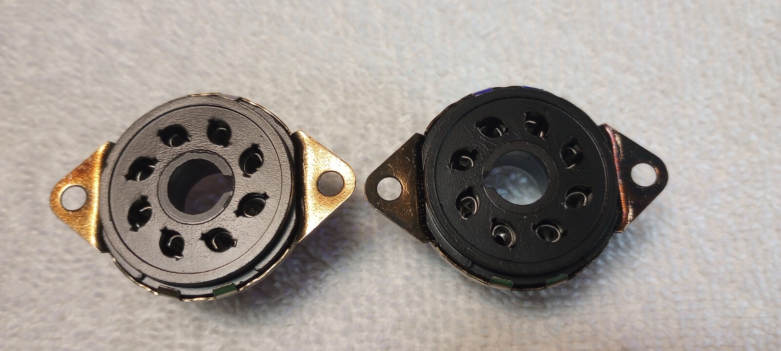 TRW-Cinch 8EB New (2) Octal Sockets!
