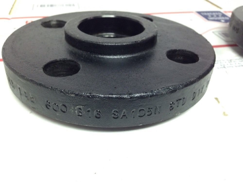 New!! Boltex 1-1/2″ 600 B16 STD SA105N Pipe Flange D1Y 0601 (Qty Of 2)