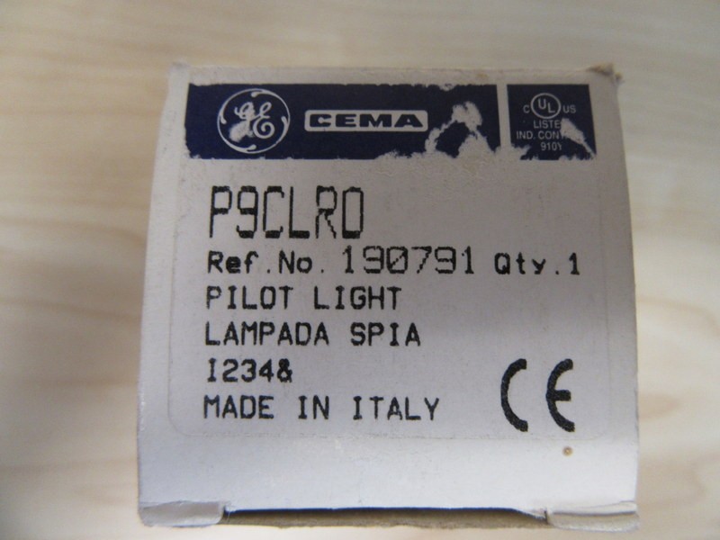 General Electric P9CLRD Pilot Light (Pack of 24)