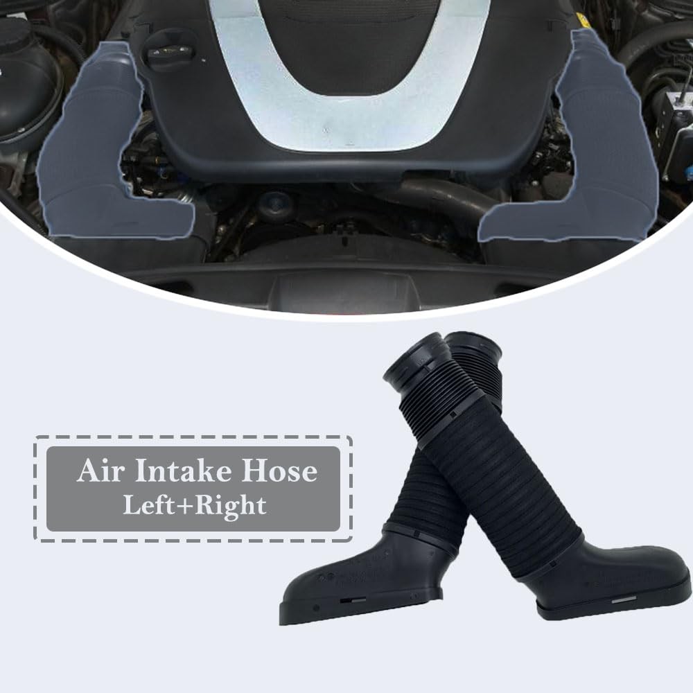 Air Intake Inlet Duct Hose Left Right for Mercedes W204 W212 C300 C350 E350 2…