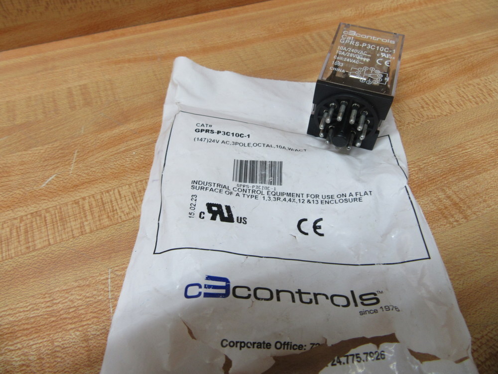 C3 Controls GPRS-P3C10C-1 Relay GPRSP3C10C1