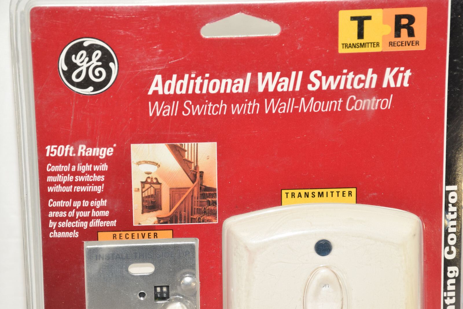 NEW General Electric GE RF102TXPS Wall Switch Kit Additional Wall Mount Control