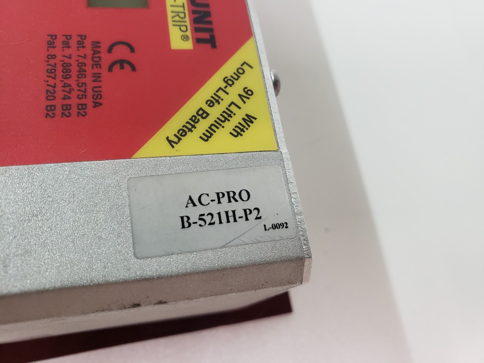 Takeout – Utility Relay Company AC-Pro B521H-P2 AC Trip Unit